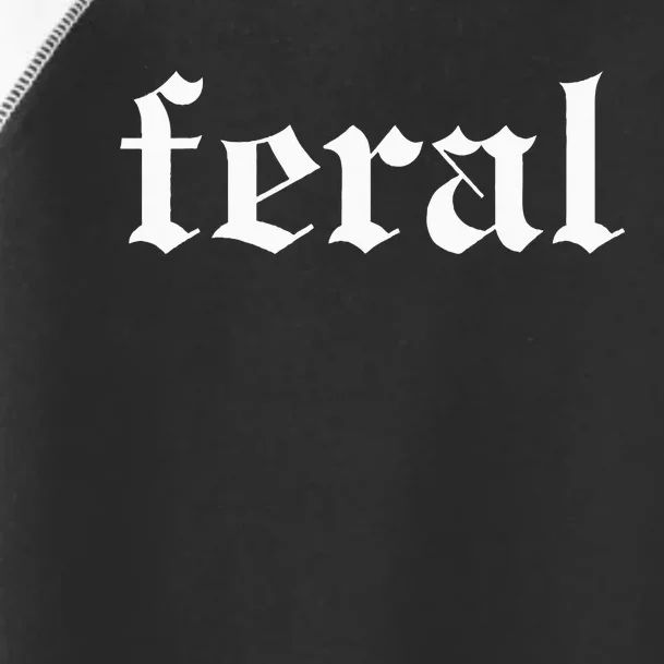 Feral Toddler Fine Jersey T-Shirt