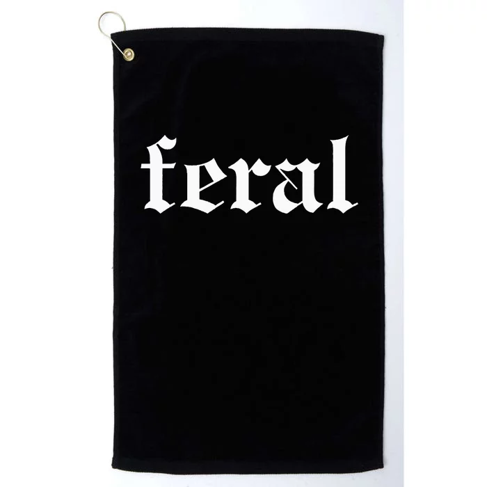 Feral Platinum Collection Golf Towel