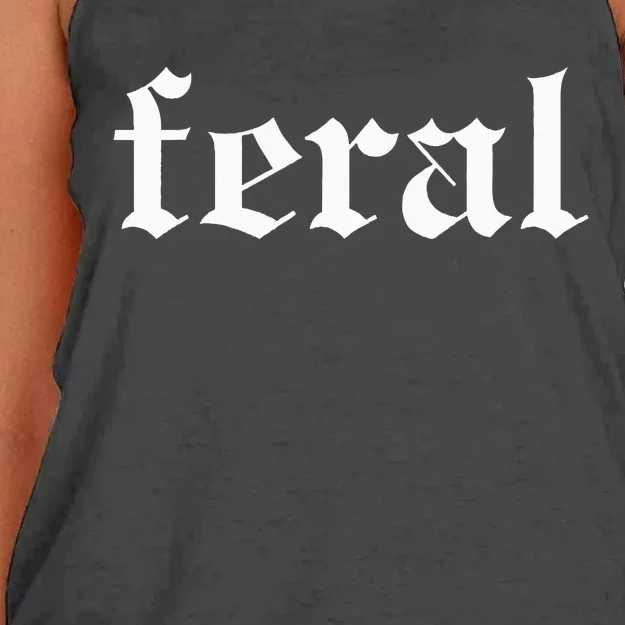 Feral Women's Knotted Racerback Tank