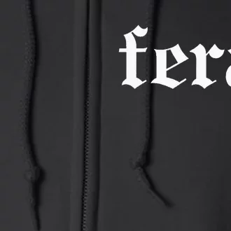 Feral Full Zip Hoodie