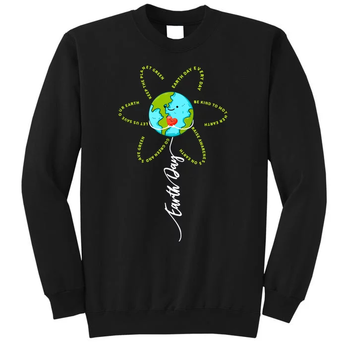 Funny Flower Earth Day Everyday Women Girl Sweatshirt