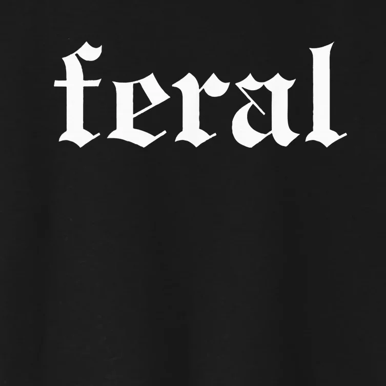 Feral Women's Crop Top Tee