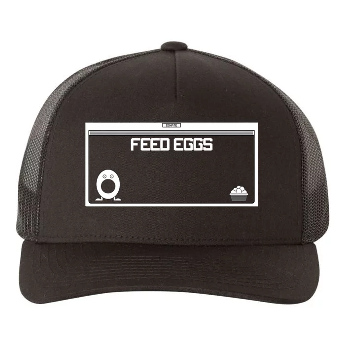 Funny Feed Eggs I Think You Should Leave Gifts For Men Yupoong Adult 5-Panel Trucker Hat