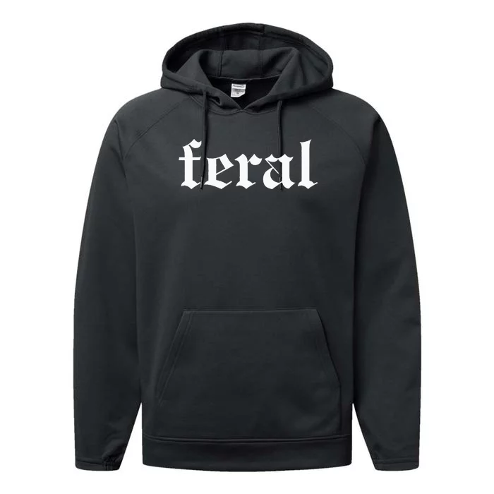 Feral Performance Fleece Hoodie