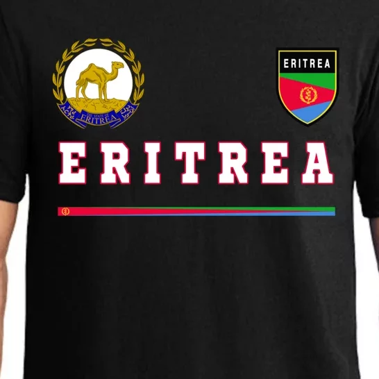 Flag Football Eritrean Eritrea Sport Soccer Jersey Pajama Set