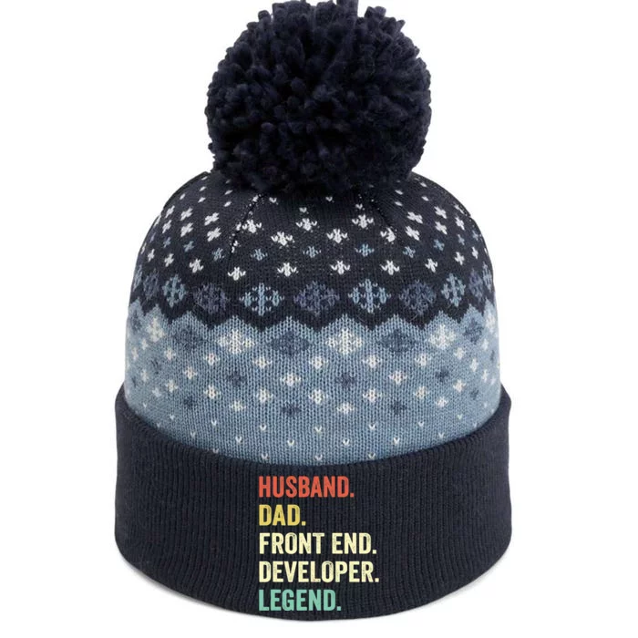 Funny Front End Developer Gifts Web Developers Dad Husband The Baniff Cuffed Pom Beanie