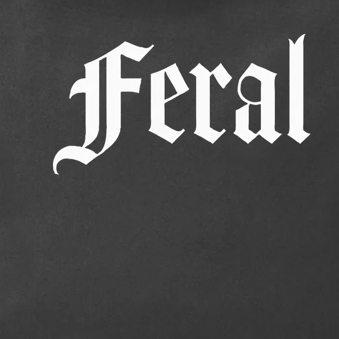 Feral Zip Tote Bag