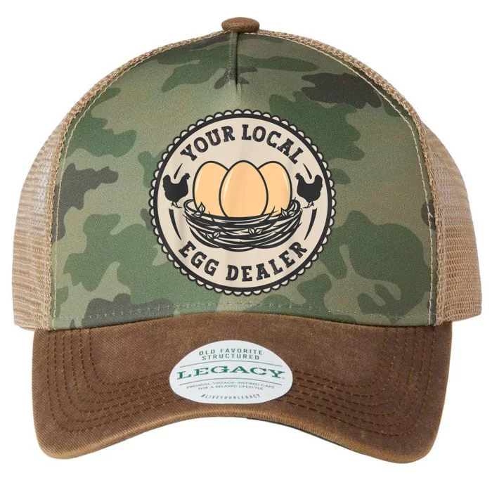 Farm Fresh Eggs Funny farm, Your Local Egg Dealer Legacy Tie Dye Trucker Hat