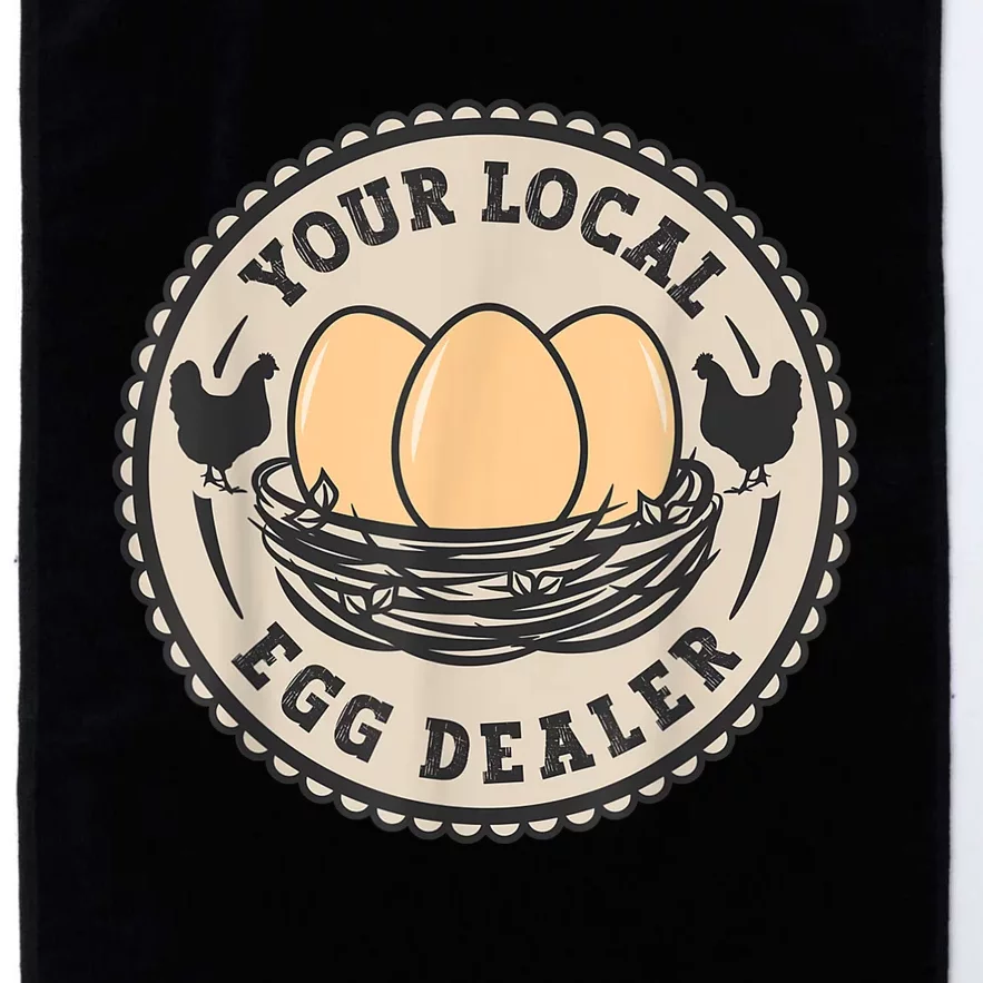 Farm Fresh Eggs Funny farm, Your Local Egg Dealer Platinum Collection Golf Towel