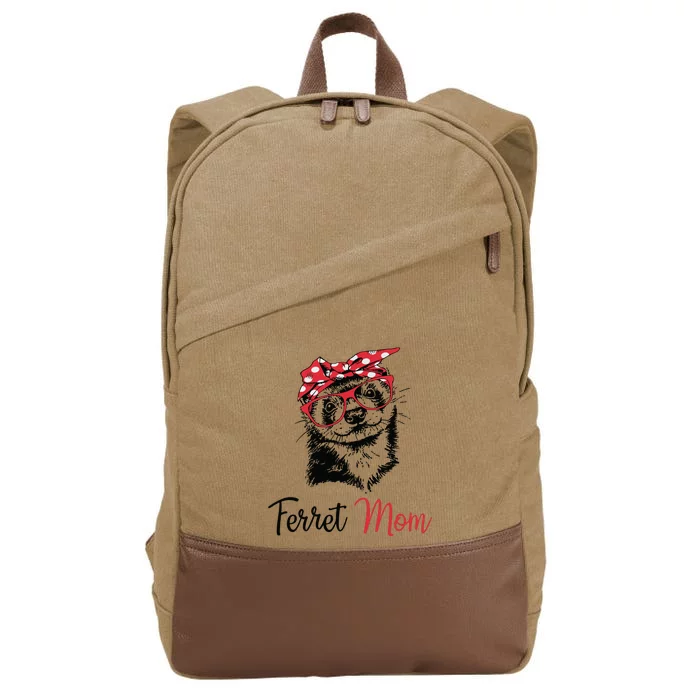 Ferret Cotton Canvas Backpack