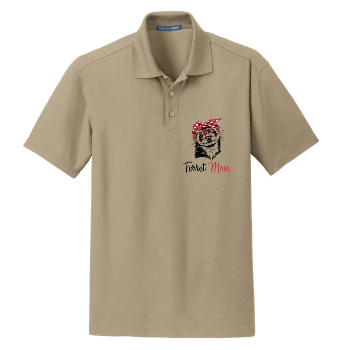 Ferret Dry Zone Grid Performance Polo