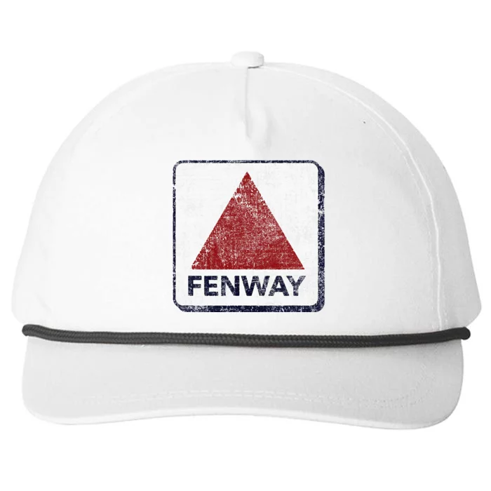 Fenway Snapback Five-Panel Rope Hat