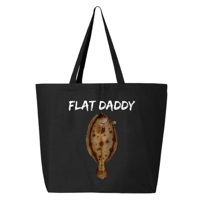 Flounder Fishing For Fishermen Of All Ages 25L Jumbo Tote