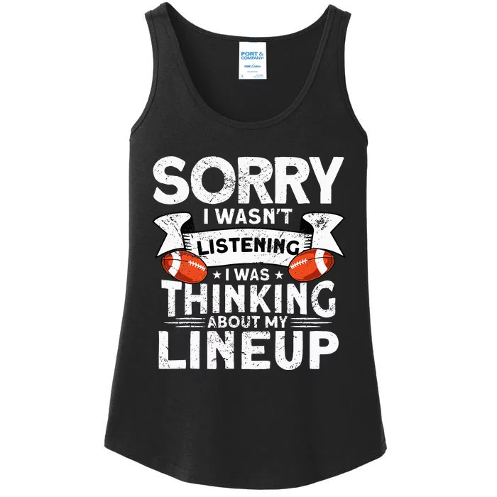 Funny Fantasy Football Player Outfit Fantasy Football Ladies Essential Tank