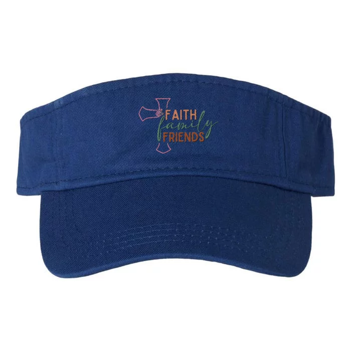 Faith Family Friends Valucap Bio-Washed Visor