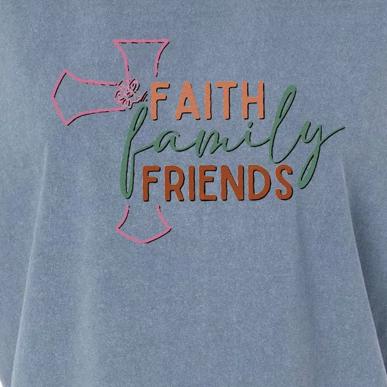 Faith Family Friends Garment-Dyed Women's Muscle Tee