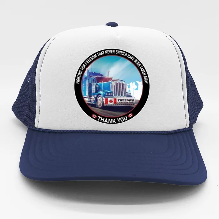 Fighting For Freedom Convoy 22 Candian Trucker Hat