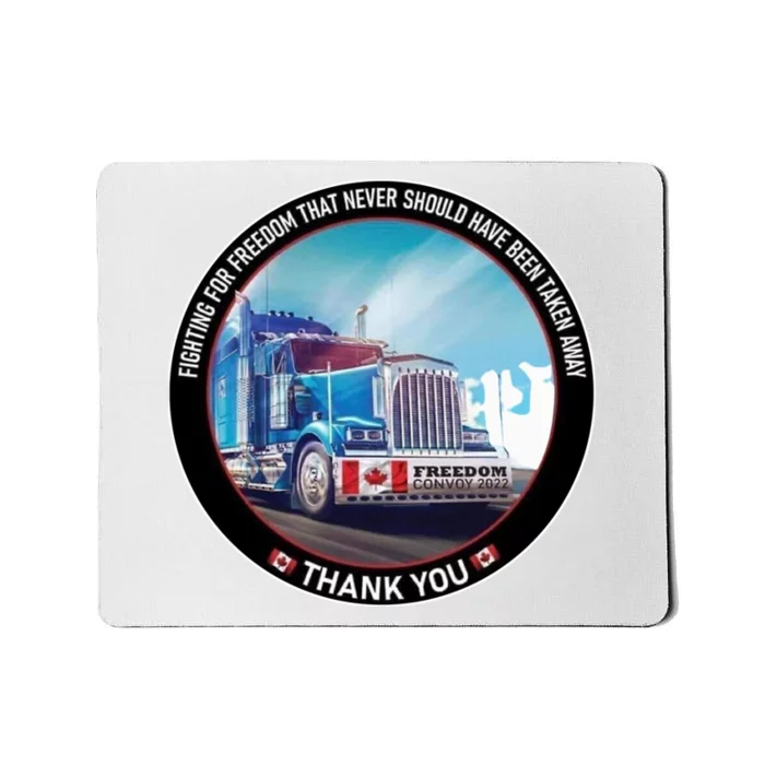 Fighting For Freedom Convoy 22 Candian Mousepad