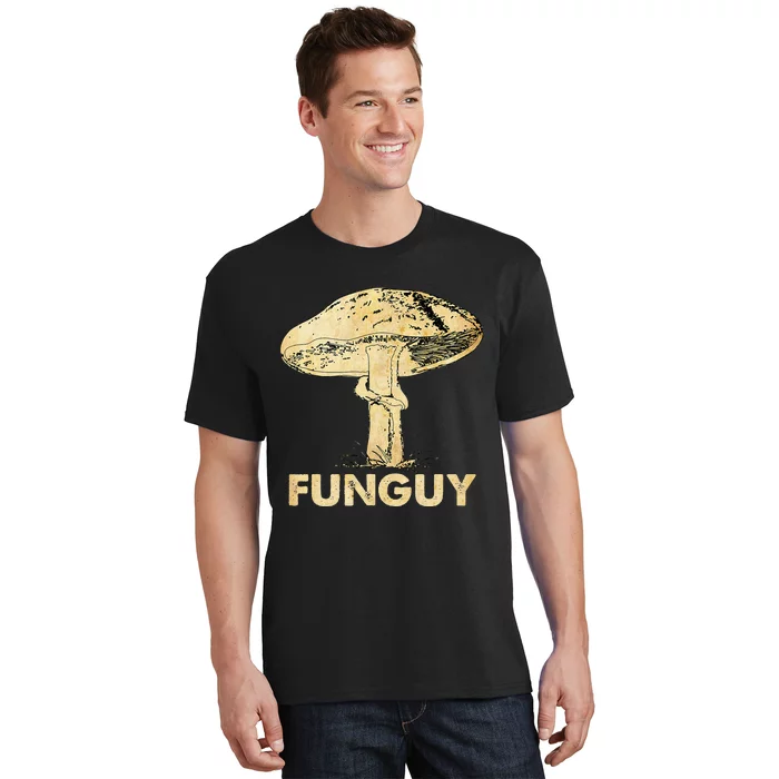 Funguy Funny Fungi Fungus Mushroom T-Shirt