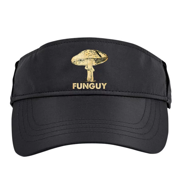 Funguy Funny Fungi Fungus Mushroom Adult Drive Performance Visor