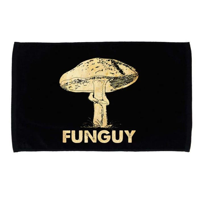 Funguy Funny Fungi Fungus Mushroom Microfiber Hand Towel