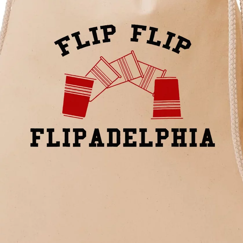 Flip Flip Flipadelphia Drawstring Bag