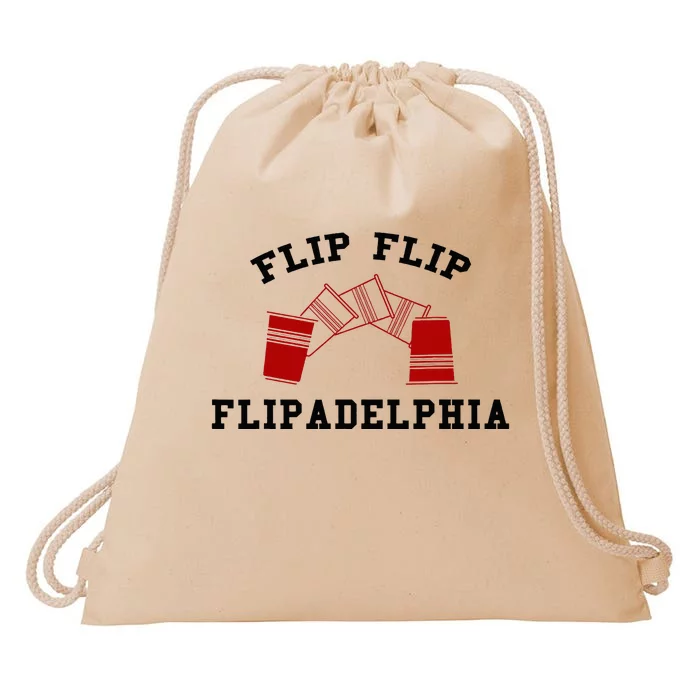 Flip Flip Flipadelphia Drawstring Bag