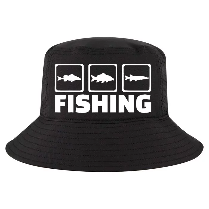 Fishing fish Cool Comfort Performance Bucket Hat