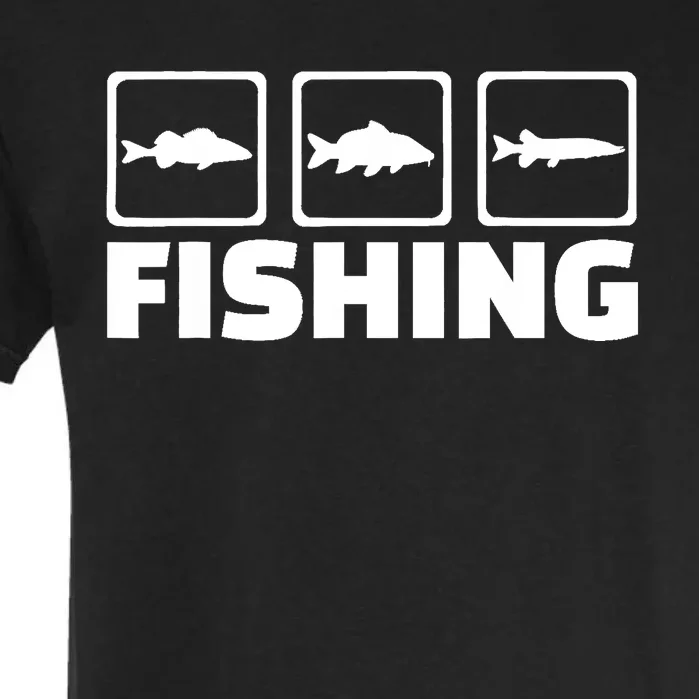 Fishing fish Garment-Dyed Heavyweight T-Shirt