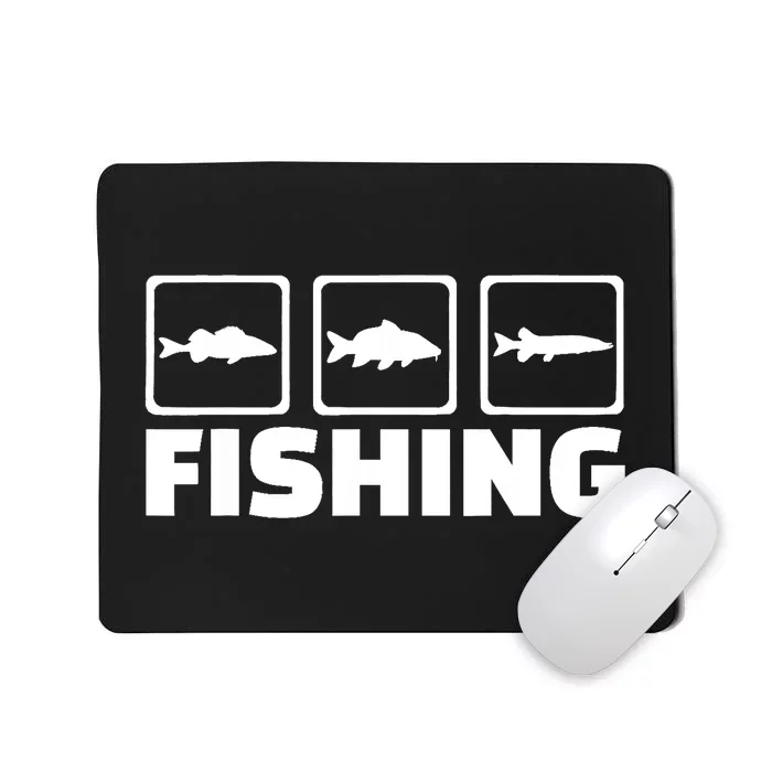 Fishing fish Mousepad