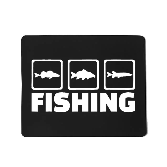 Fishing fish Mousepad