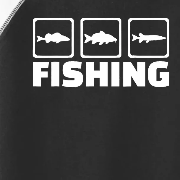 Fishing fish Toddler Fine Jersey T-Shirt