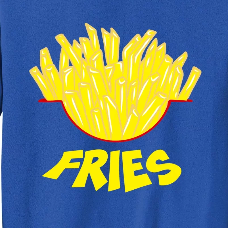 Funny French Fries Costume Adult French Fry Clothing Meaningful Gift Sweatshirt