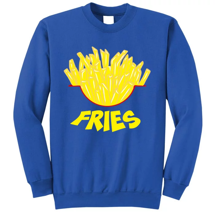 Funny French Fries Costume Adult French Fry Clothing Meaningful Gift Sweatshirt