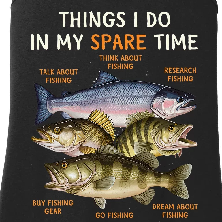 Funny Fishing Ladies Essential Tank