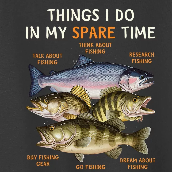 Funny Fishing Toddler T-Shirt