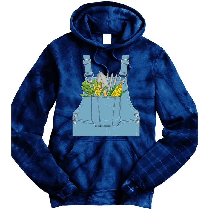 Farmer Farm Farming Life Halloween Costume Tie Dye Hoodie