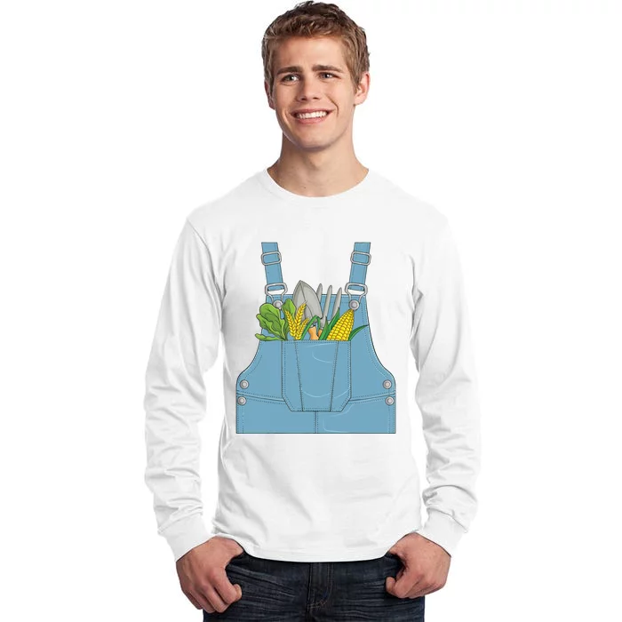 Farmer Farm Farming Life Halloween Costume Tall Long Sleeve T-Shirt