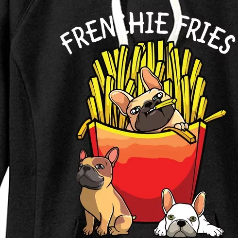 Funny Frenchie Fries French Bulldog Lover Men Women Women's Fleece Hoodie