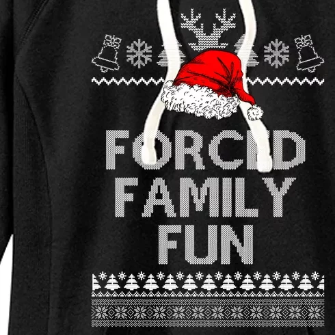 Forced Family Fun Ugly Christmas Women's Fleece Hoodie