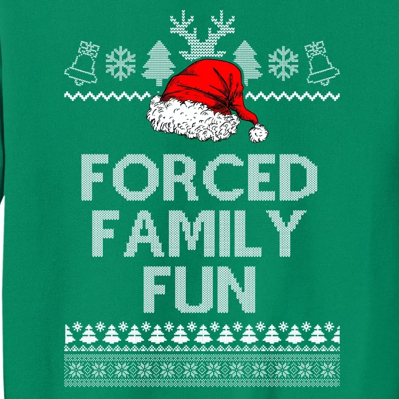 Forced Family Fun Ugly Christmas Sweatshirt