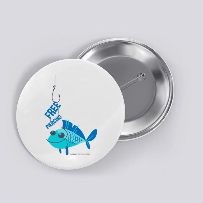 Funny Fish Free Piercing Button