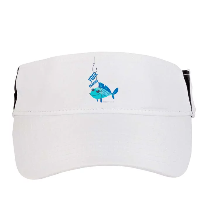 Funny Fish Free Piercing Adult Drive Performance Visor