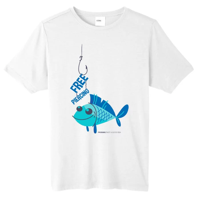 Funny Fish Free Piercing ChromaSoft Performance T-Shirt