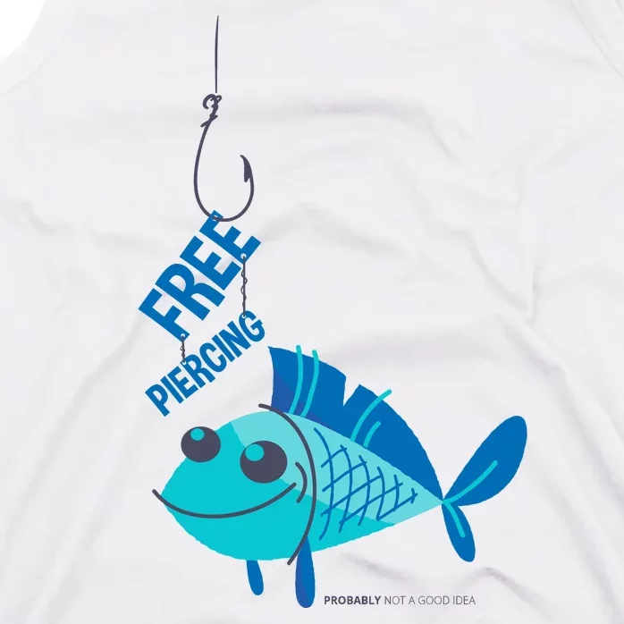 Funny Fish Free Piercing Tank Top