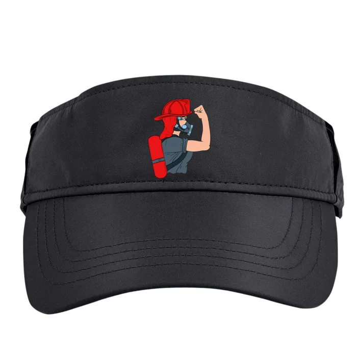 Firewoman Firefighter  Firefighting Rescuer Volunteer Adult Drive Performance Visor