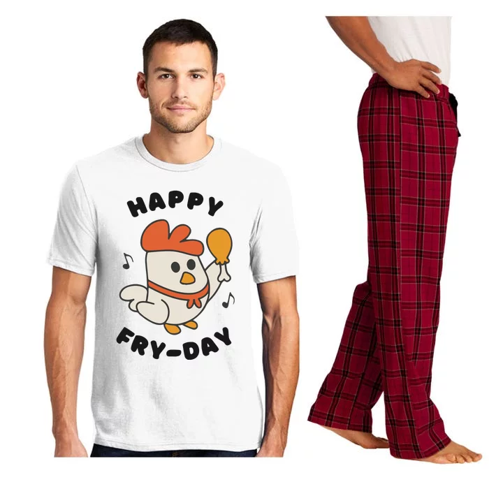 Funny Friday Fried Chicken Pajama Set