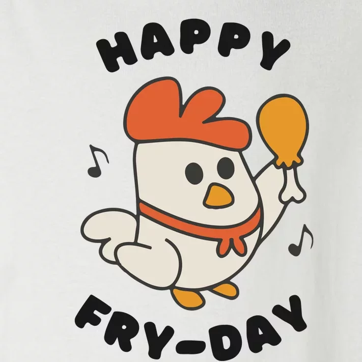 Funny Friday Fried Chicken Toddler Long Sleeve Shirt