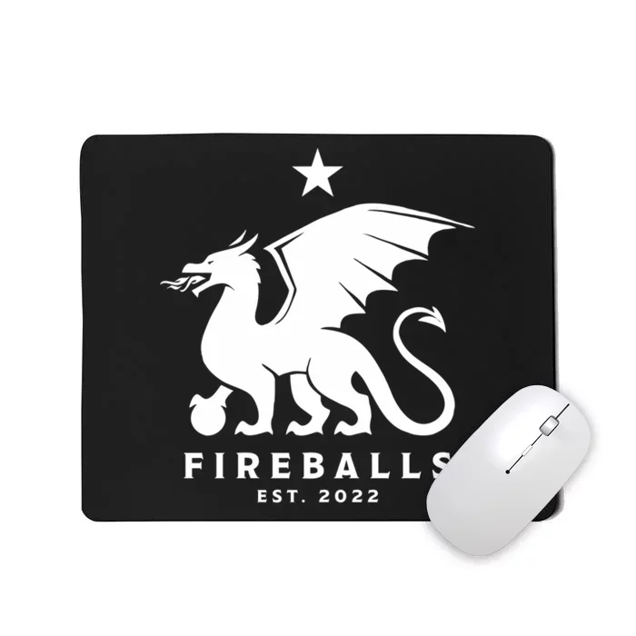 Fireballs Fc Mousepad