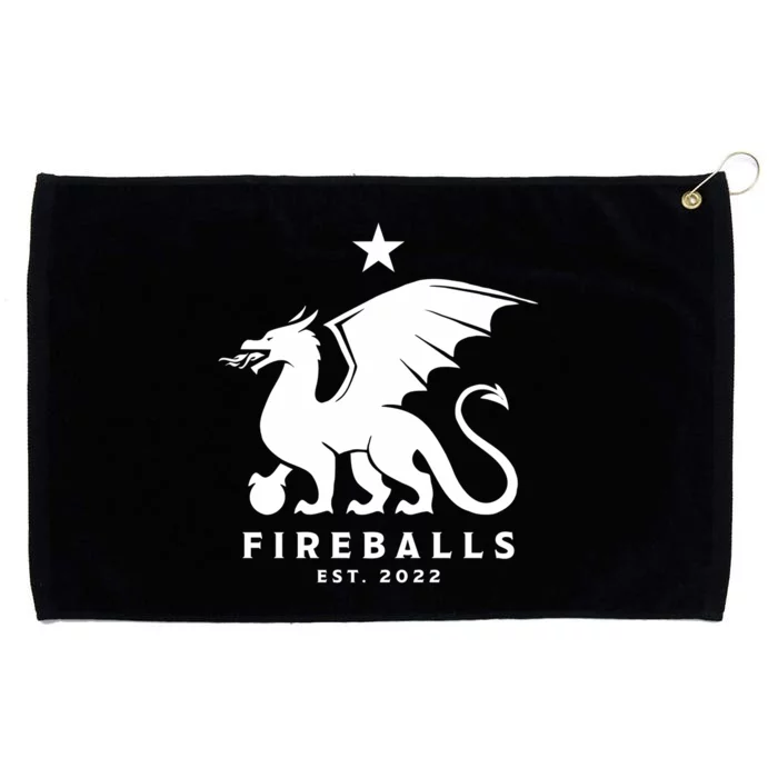 Fireballs Fc Grommeted Golf Towel